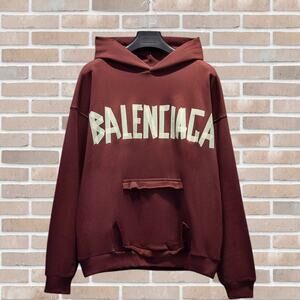 Balenciaga Classic Hoodie Red
